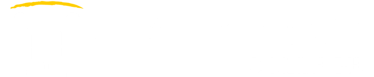 Capstone Logo_White_Yellow